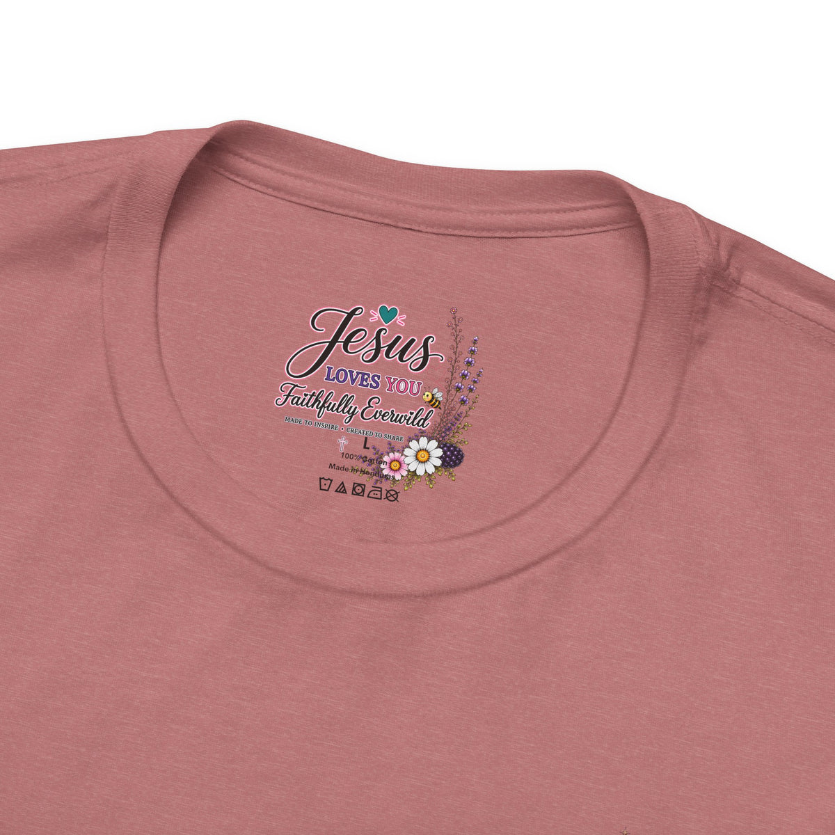Why Fit In? God Made You to Stand Out Faith Tee