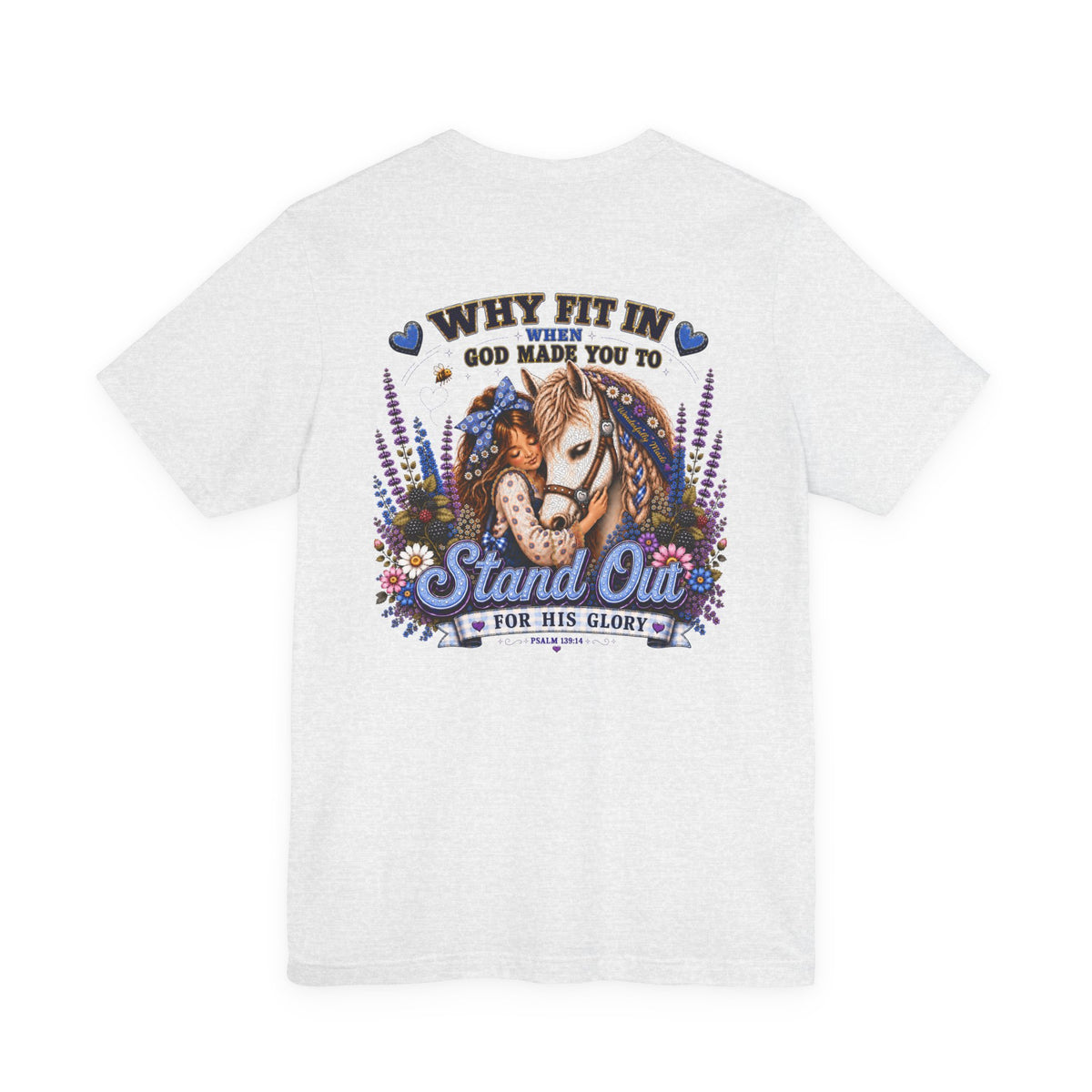 Wonderfully Made • Stand Out for His Glory Horse Tee | Psalm 139:14