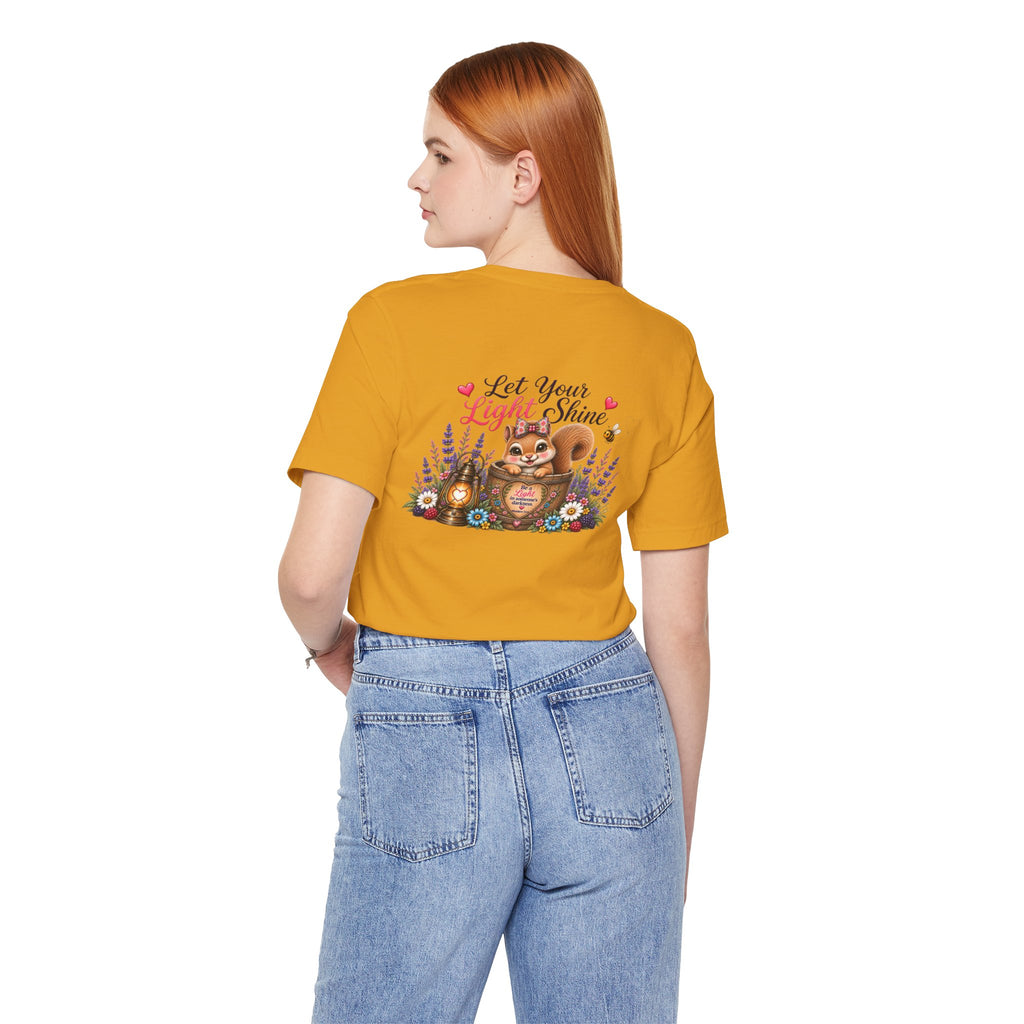 Let Your Light Shine Wildflower Tee | Matthew 5:14