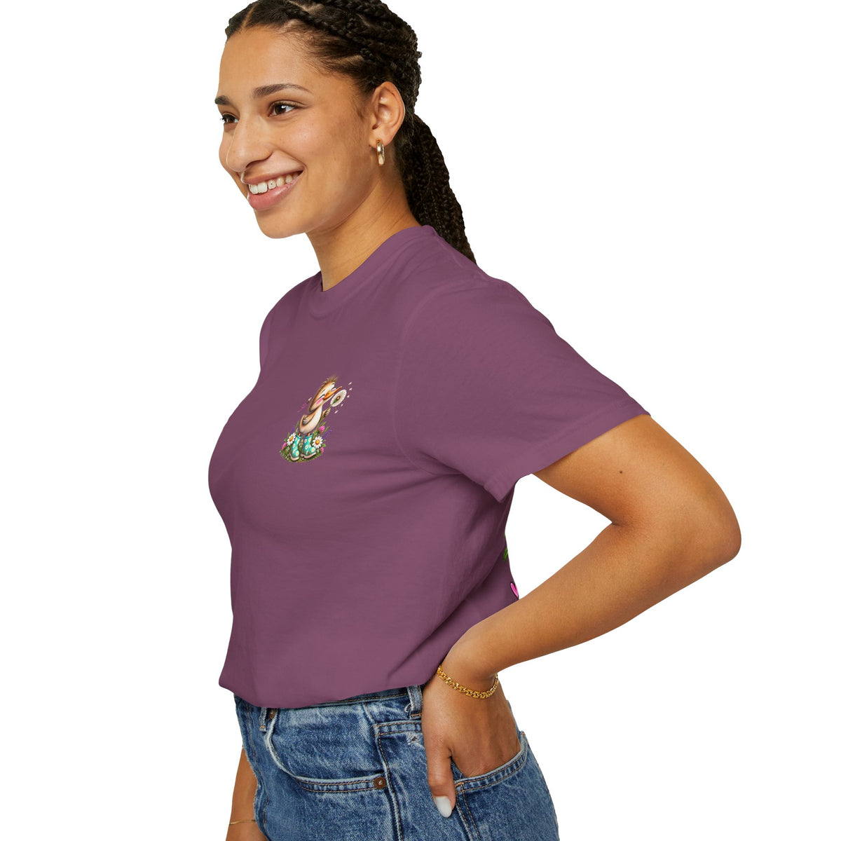 Waddle in His Joy Comfort Colors® Faith Tee | 1 Thessalonians 5:16 KJV