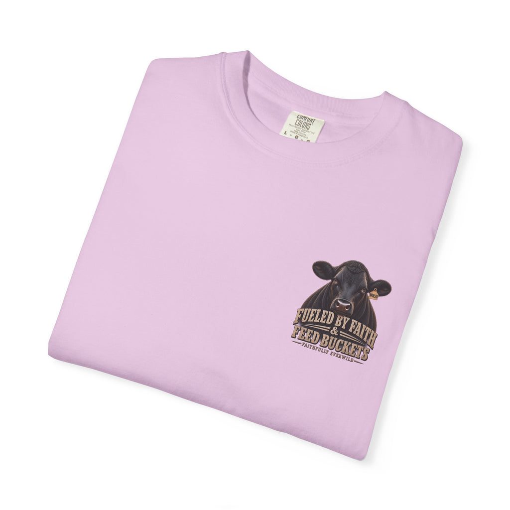 Fueled by Faith & Feed Buckets – Philippians 4:19 Angus Tee