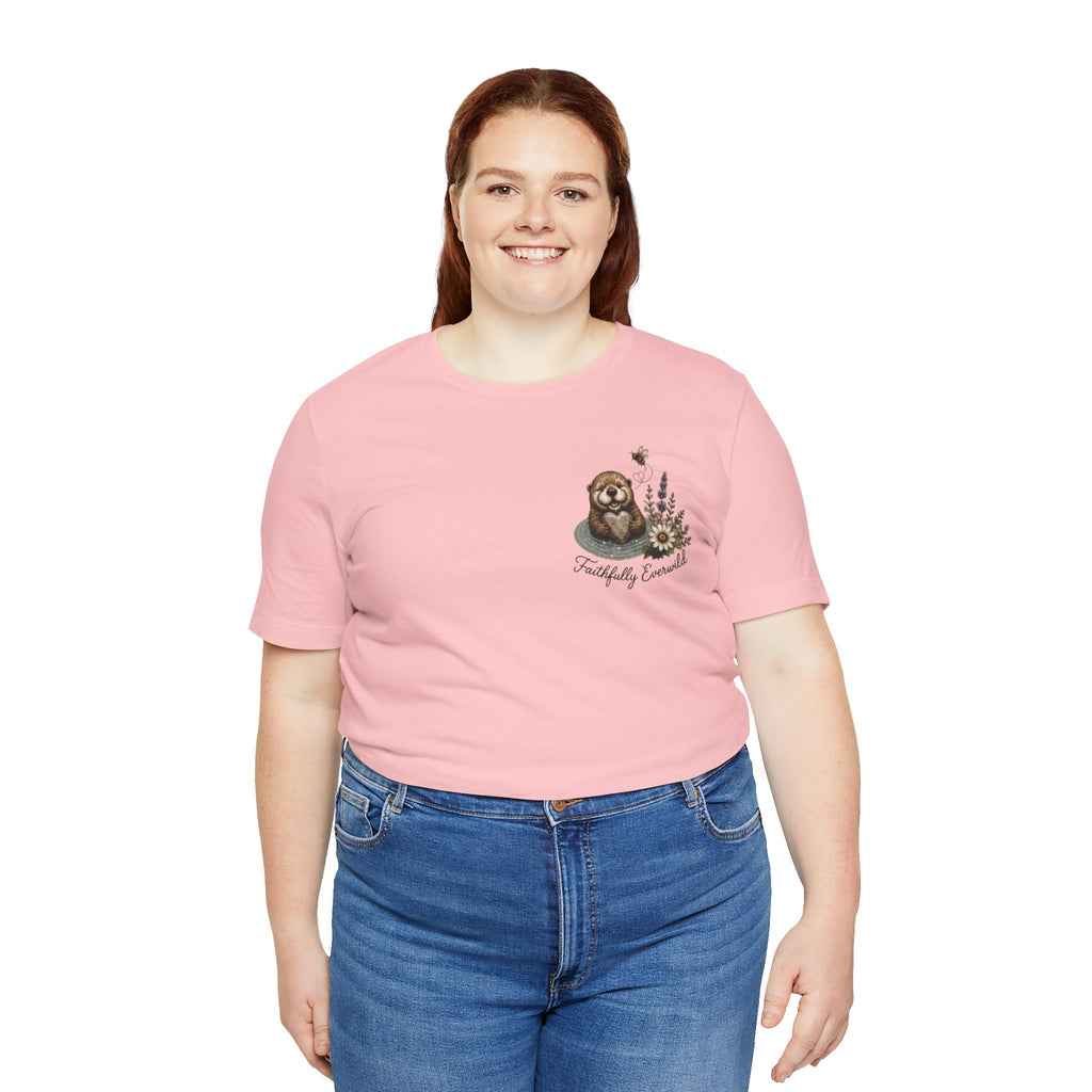 My Favorite Rock Otter Faith Shirt – Psalm 18:2 KJV