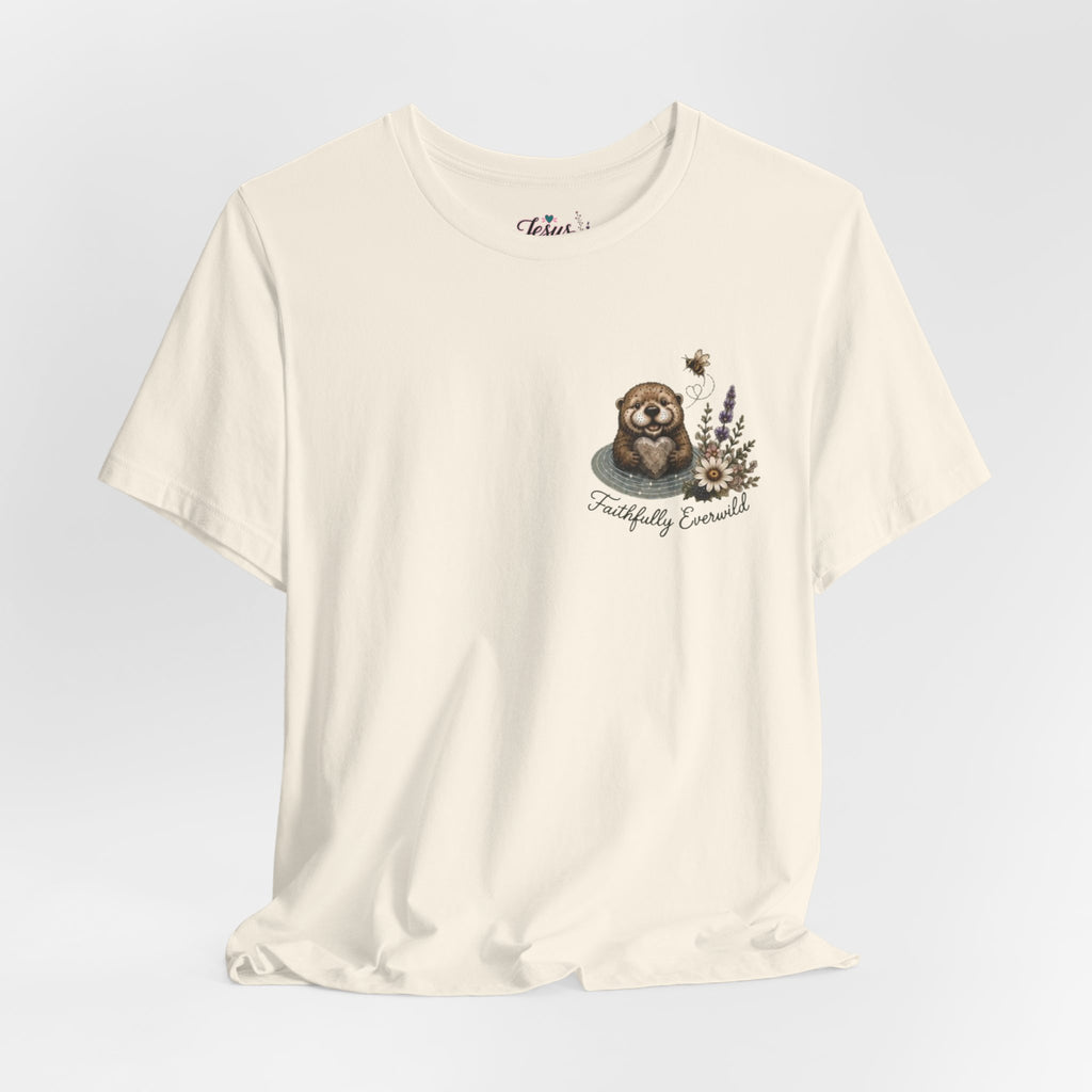 My Favorite Rock Otter Faith Shirt – Psalm 18:2 KJV