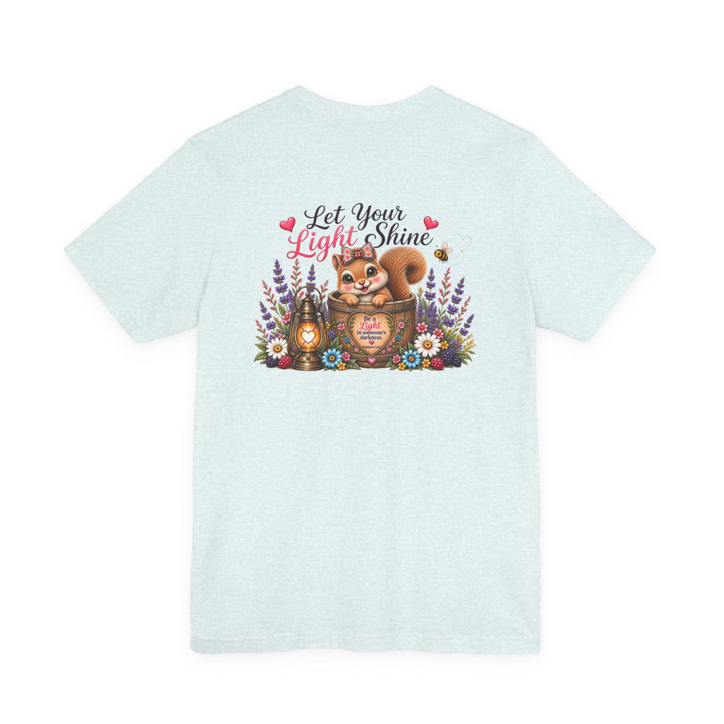 Let Your Light Shine Wildflower Tee | Matthew 5:14