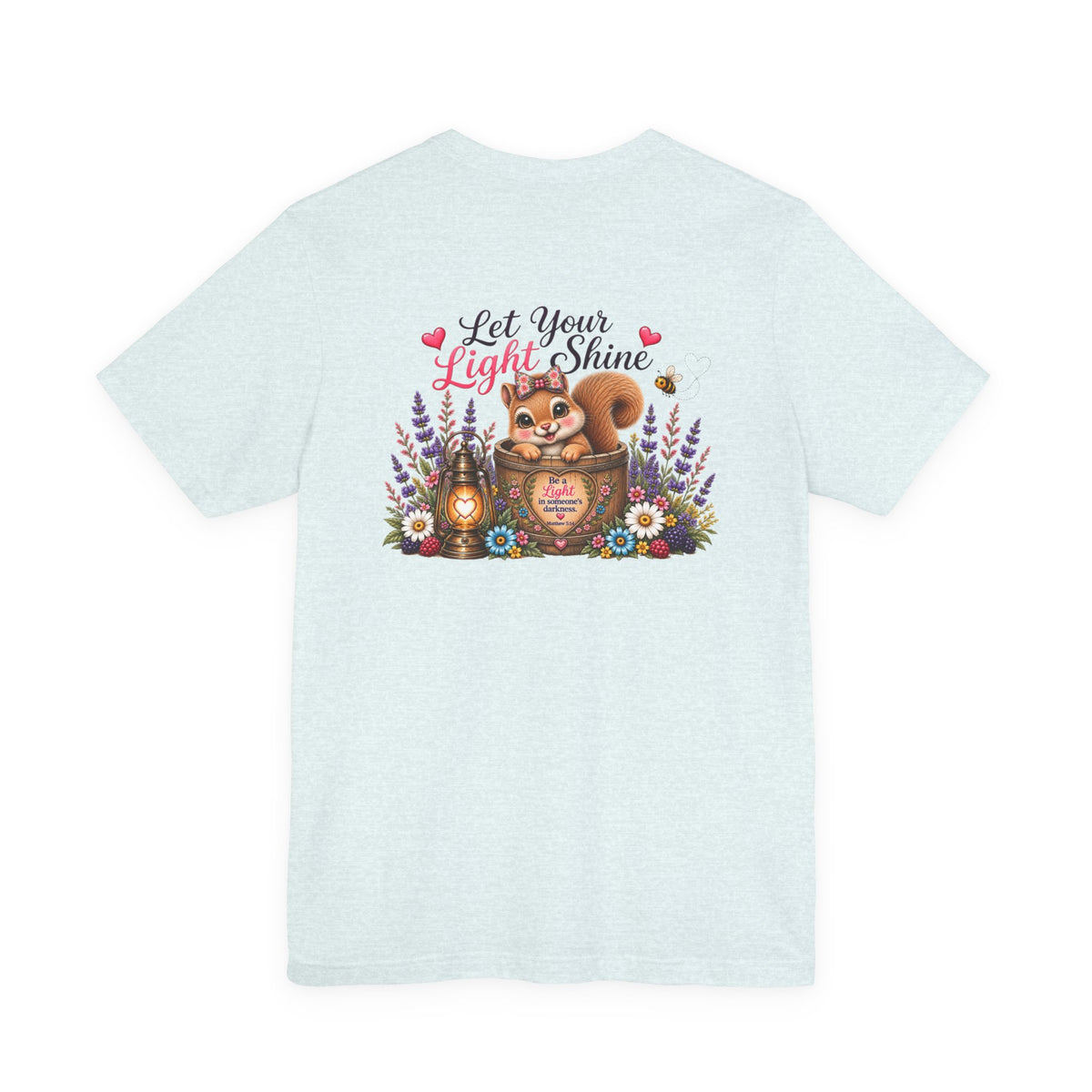 Let Your Light Shine Wildflower Tee | Matthew 5:14