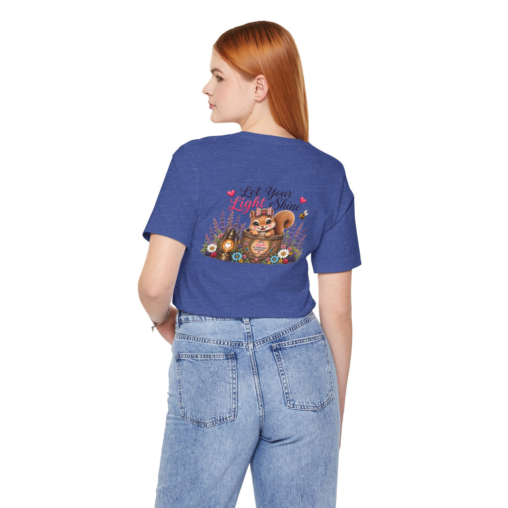 Let Your Light Shine Wildflower Tee | Matthew 5:14