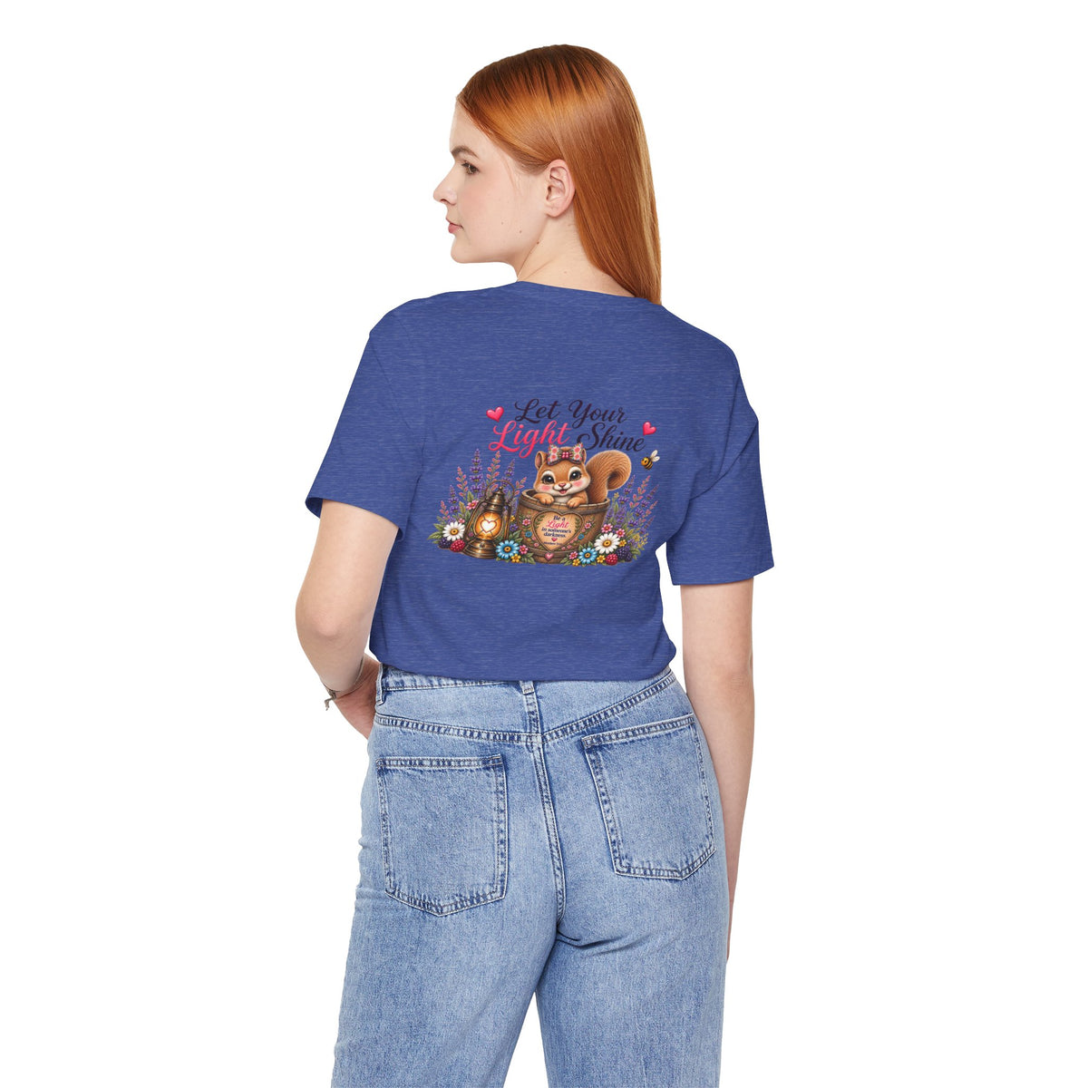 Let Your Light Shine Wildflower Tee | Matthew 5:14