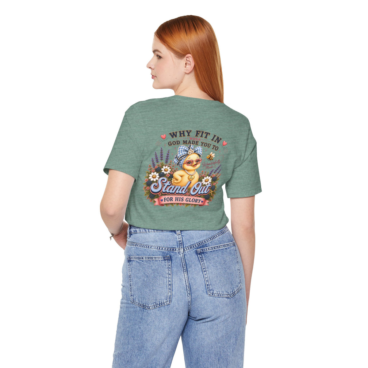 Made to Stand Out Duck Tee | Faith-Inspired Boutique T-Shirt | Faithfully Everwild
