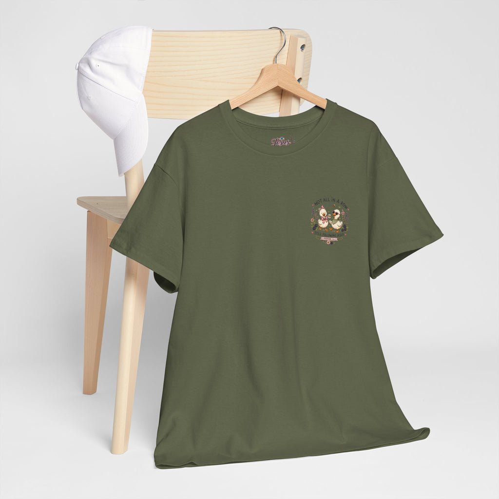 Not All in a Row, Still Following Jesus Duck T-Shirt