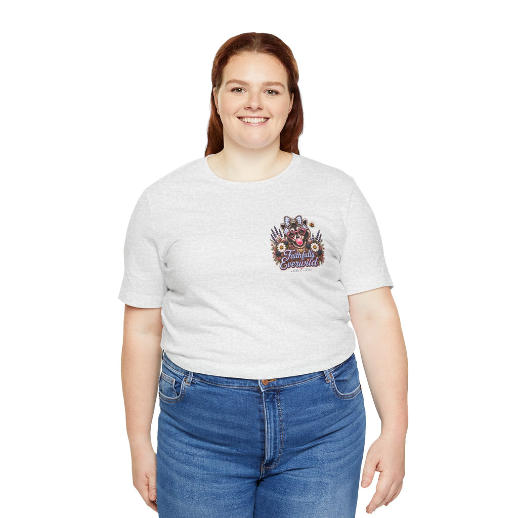 Wonderfully Made Raccoon Tee • Stand Out for His Glory | Psalm 139:14