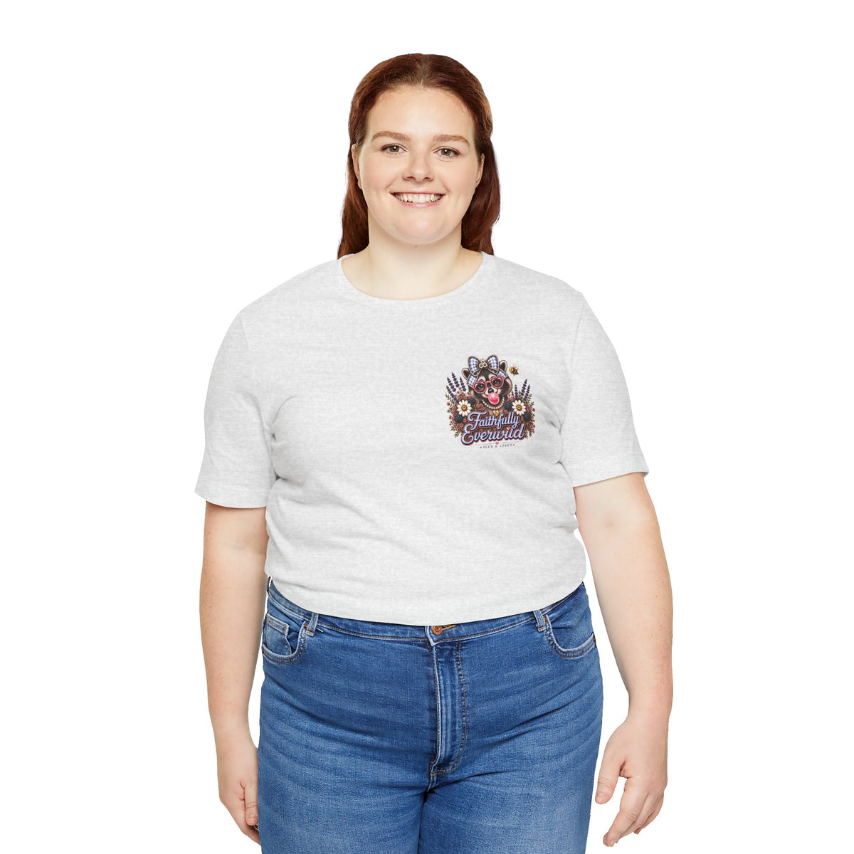 Wonderfully Made Raccoon Tee • Stand Out for His Glory | Psalm 139:14