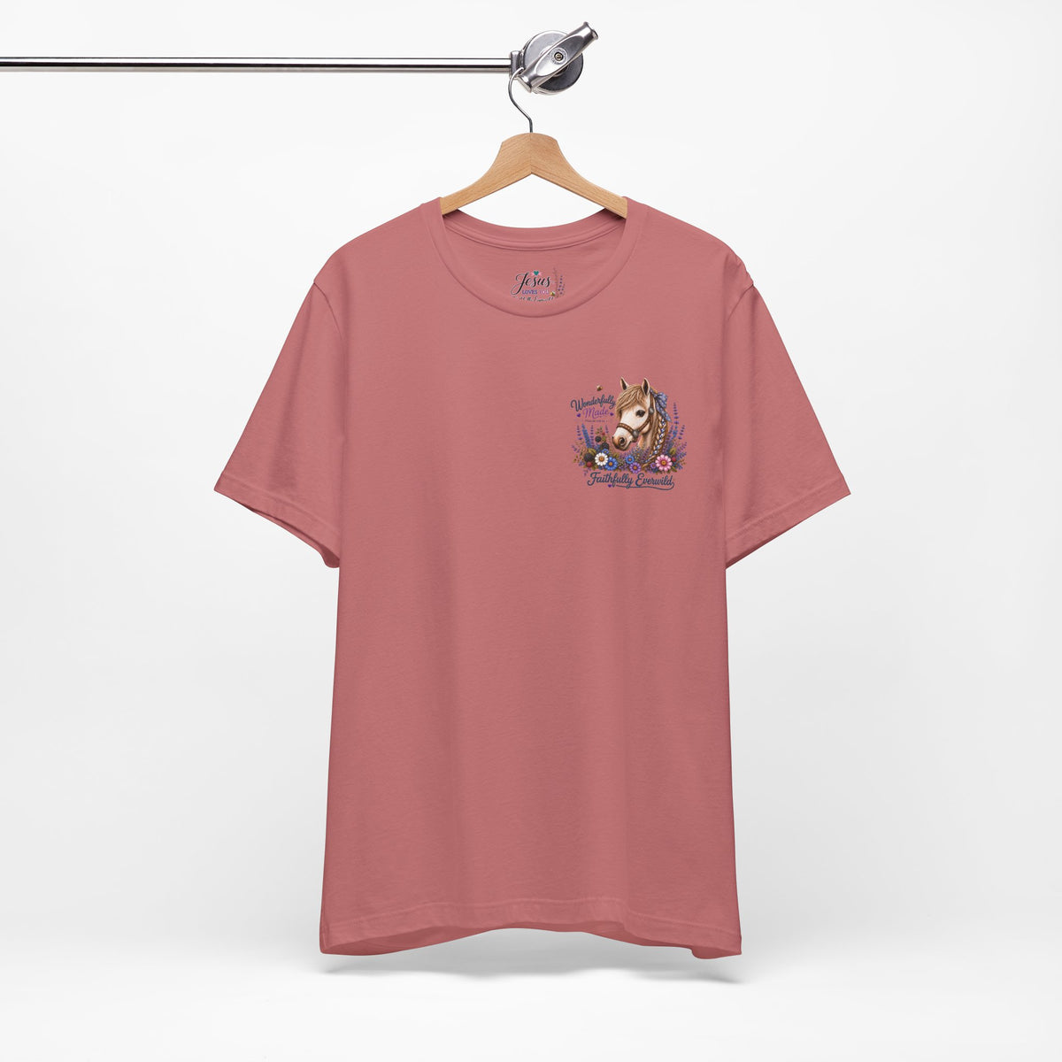 Wonderfully Made • Stand Out for His Glory Horse Tee | Psalm 139:14