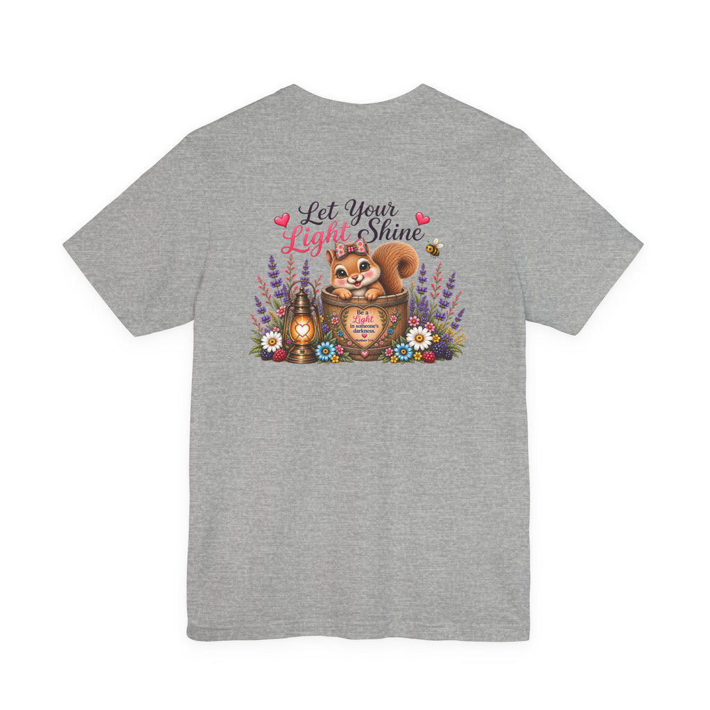 Let Your Light Shine Wildflower Tee | Matthew 5:14