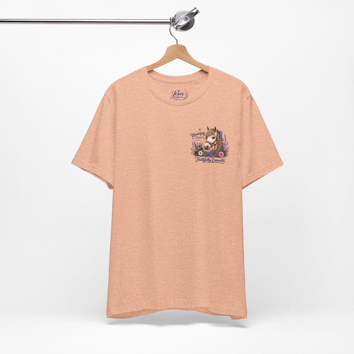 Wonderfully Made • Stand Out for His Glory Horse Tee | Psalm 139:14