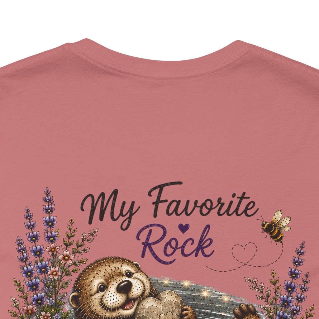 My Favorite Rock Otter Faith Shirt – Psalm 18:2 KJV