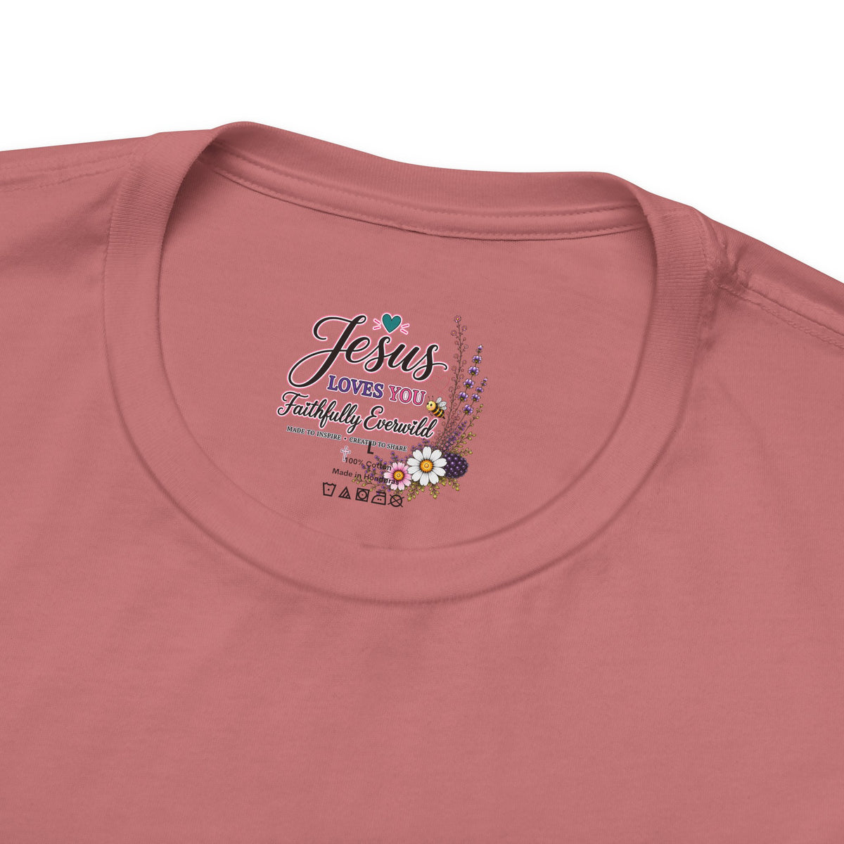 Mushrooms Can Grow Through The Mess Tee | Romans 5:3-4 Faith Shirt