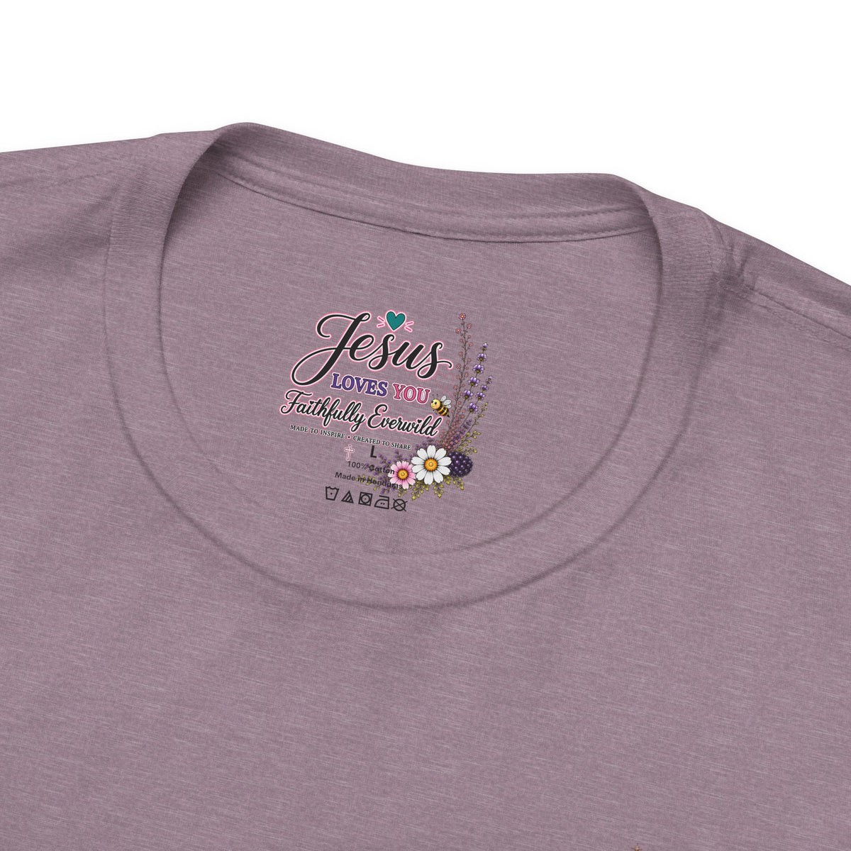 Why Fit In? God Made You to Stand Out Faith Tee