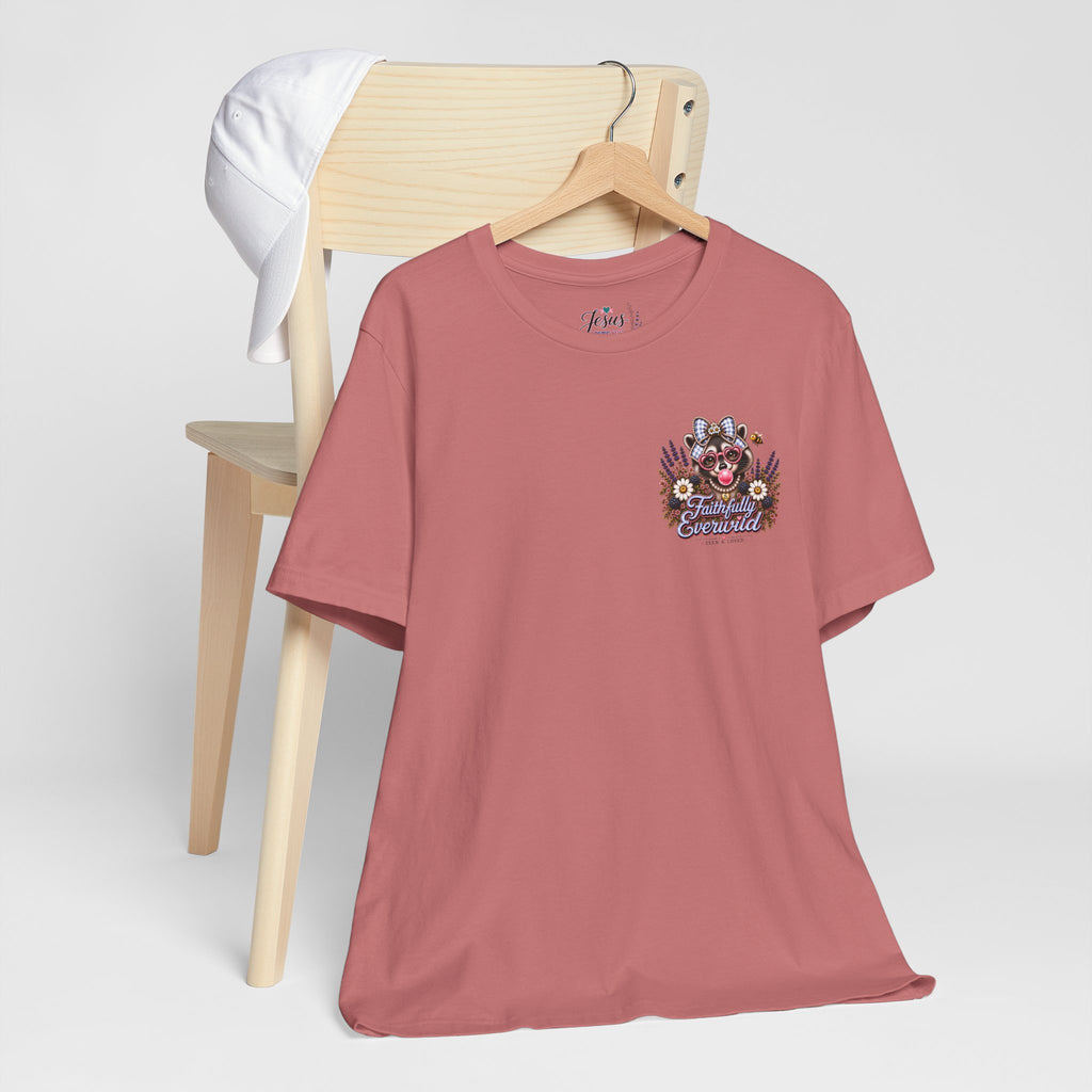 Wonderfully Made Raccoon Tee • Stand Out for His Glory | Psalm 139:14