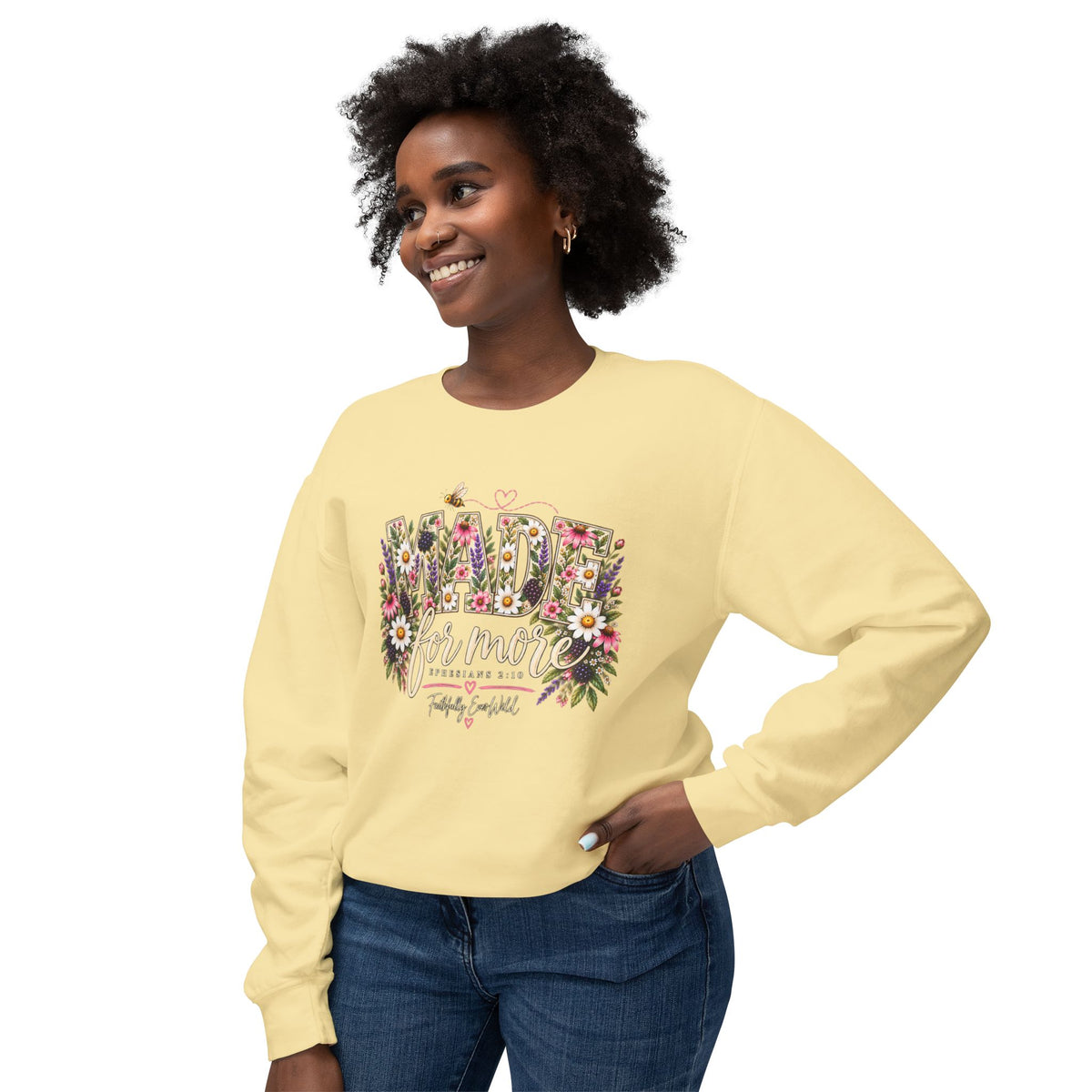 Made for More Lightweight Crewneck Sweatshirt | Ephesians 2:10
