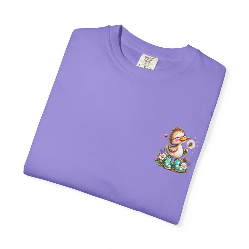 Waddle in His Joy Comfort Colors® Faith Tee | 1 Thessalonians 5:16 KJV