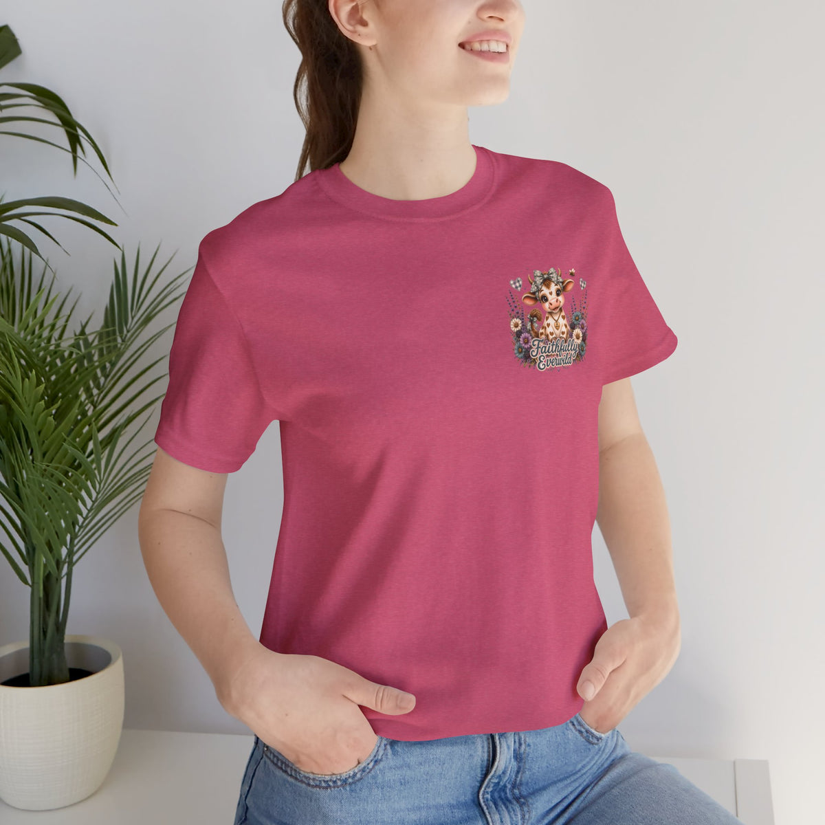 Why Fit In? God Made You to Stand Out Faith Tee