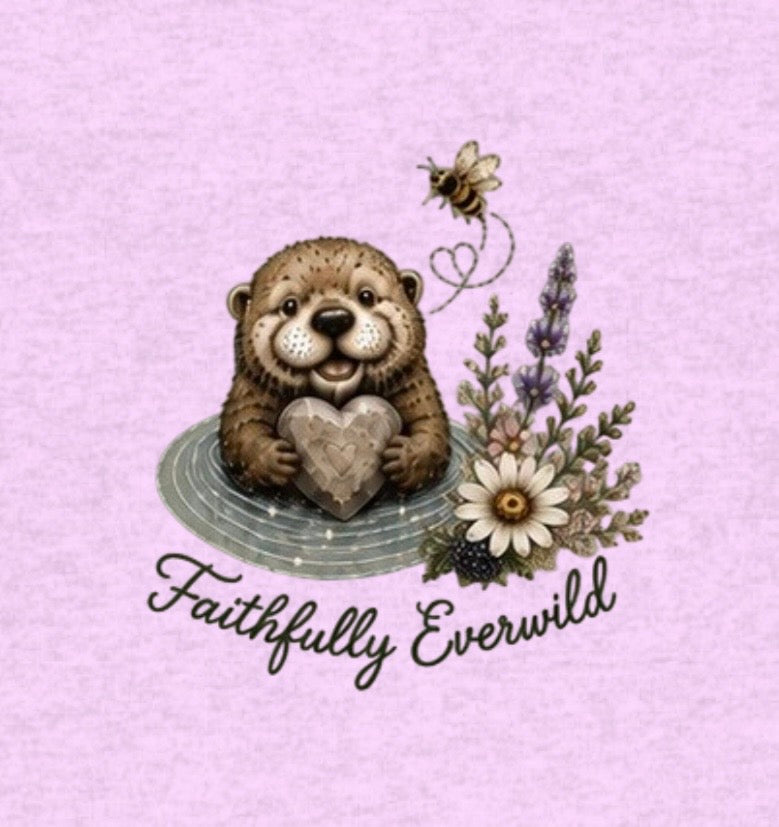 My Favorite Rock Otter Faith Shirt – Psalm 18:2 KJV