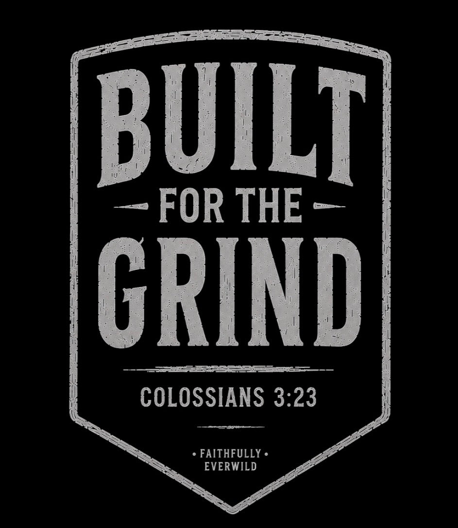 Built for the Grind | Colossians 3:23 Heavyweight Men’s Tee