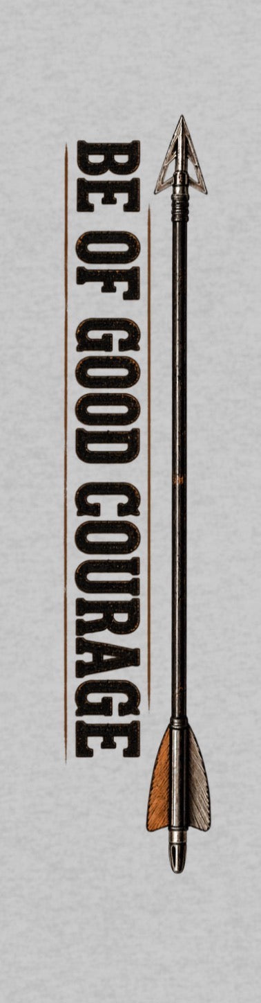 Hold Steady Hunting Hoodie Sweatshirt | Be of Good Courage | Psalm 31:24