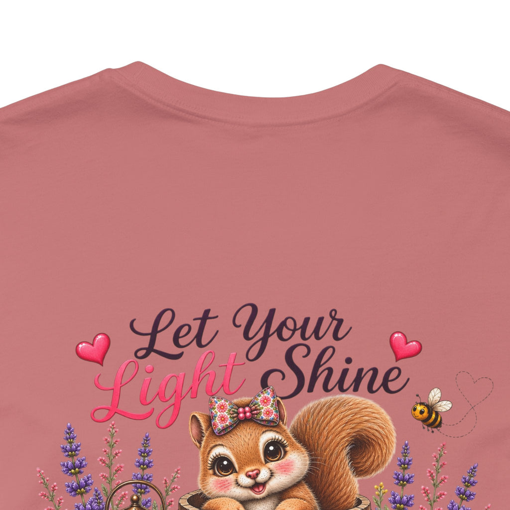 Let Your Light Shine Wildflower Tee | Matthew 5:14