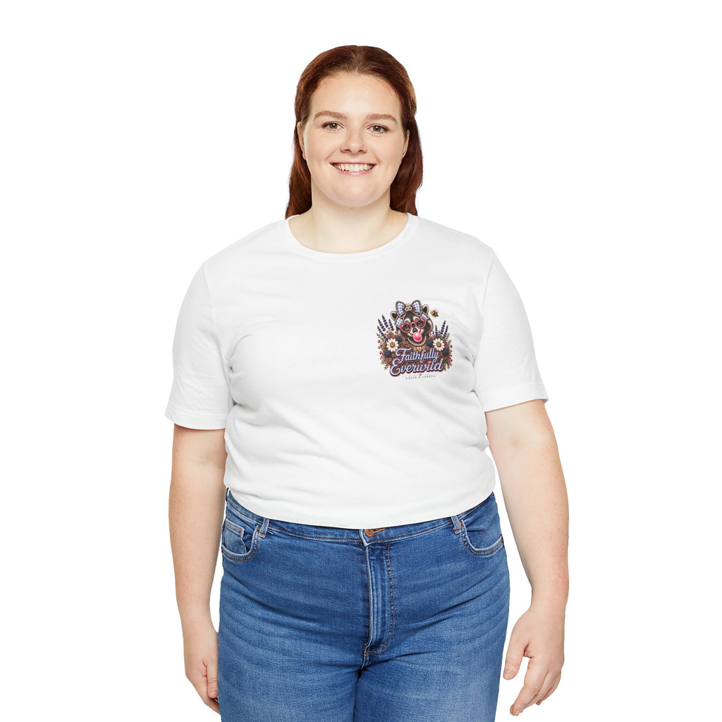 Wonderfully Made Raccoon Tee • Stand Out for His Glory | Psalm 139:14