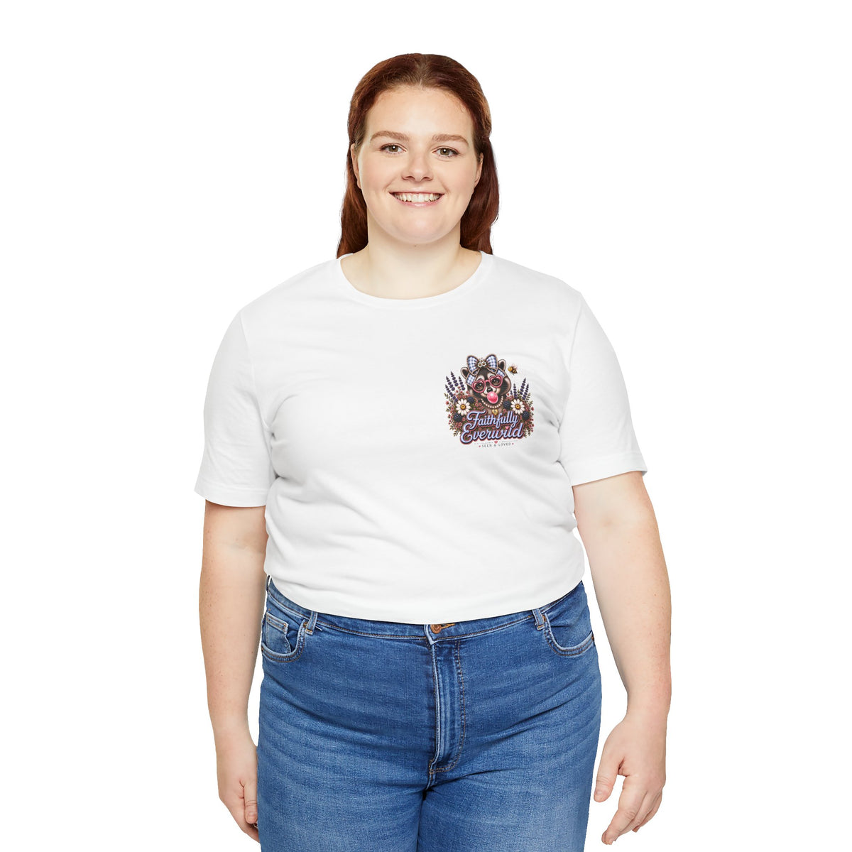 Wonderfully Made Raccoon Tee • Stand Out for His Glory | Psalm 139:14