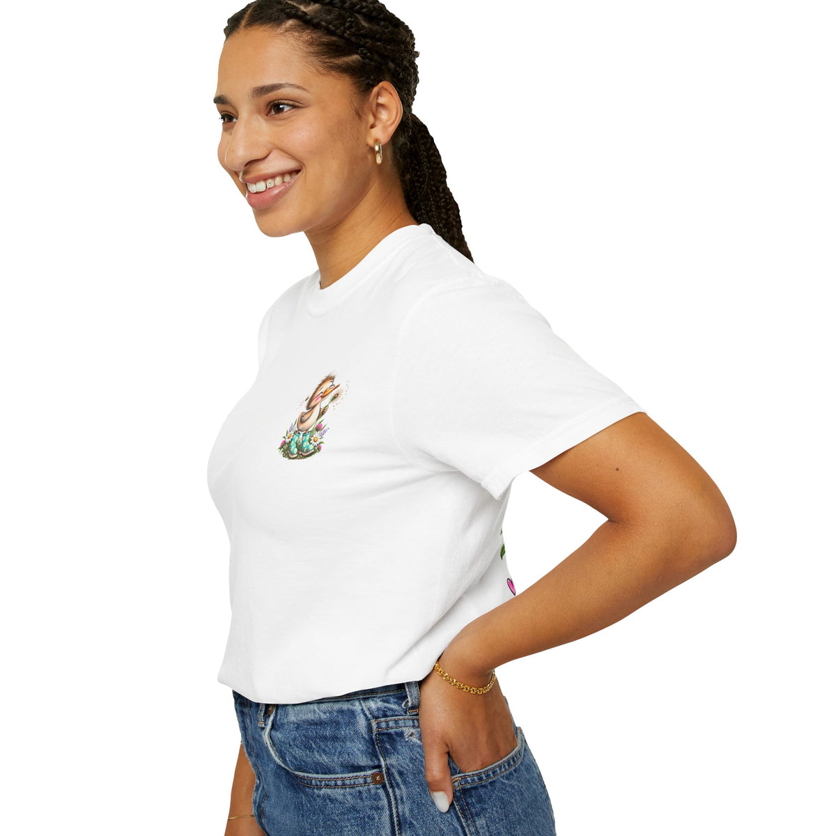 Waddle in His Joy Comfort Colors® Faith Tee | 1 Thessalonians 5:16 KJV
