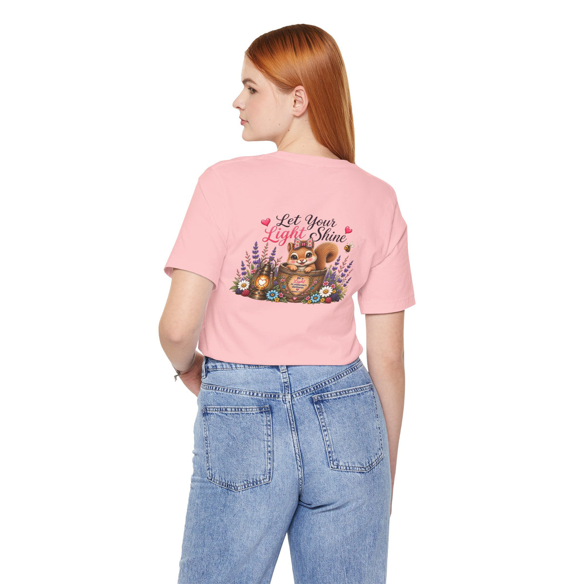 Let Your Light Shine Wildflower Tee | Matthew 5:14