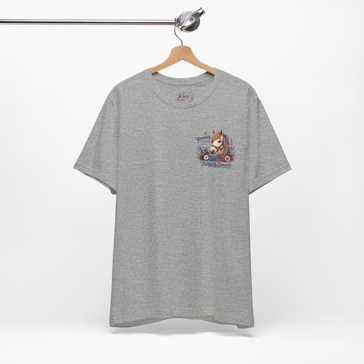 Wonderfully Made • Stand Out for His Glory Horse Tee | Psalm 139:14