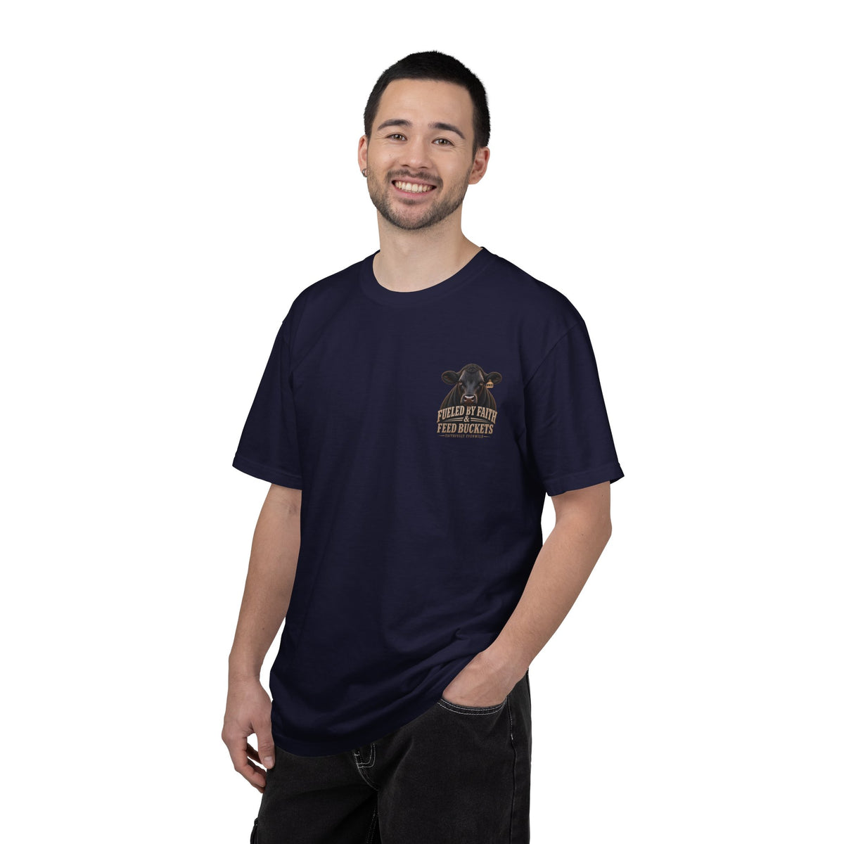 Fueled by Faith & Feed Buckets – Philippians 4:19 Angus Tee