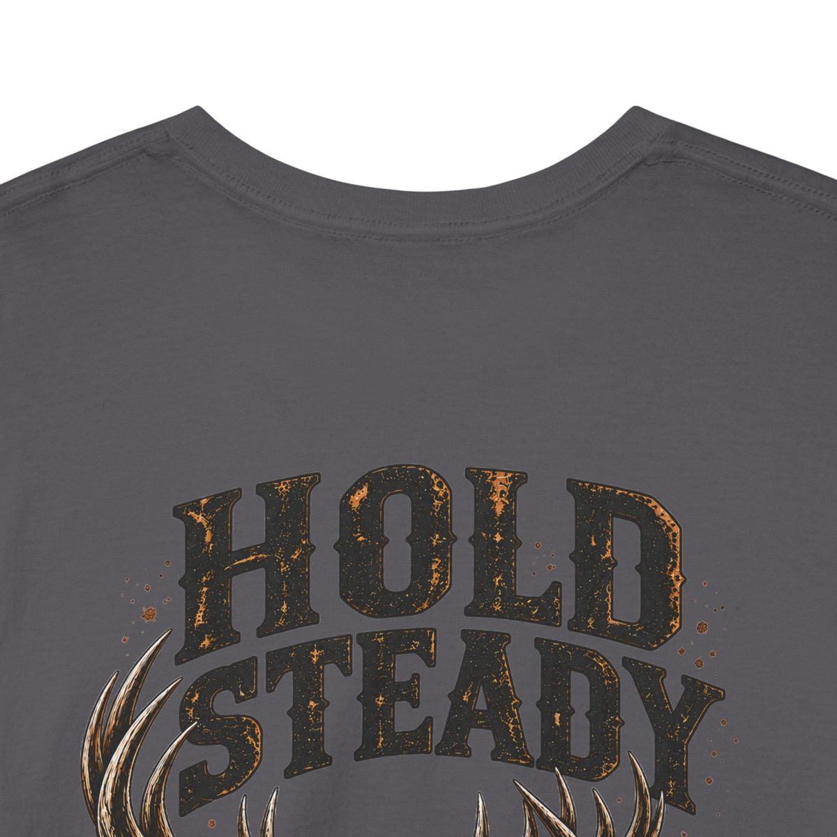 Hold Steady Bow Hunting Tee | Psalm 31:24