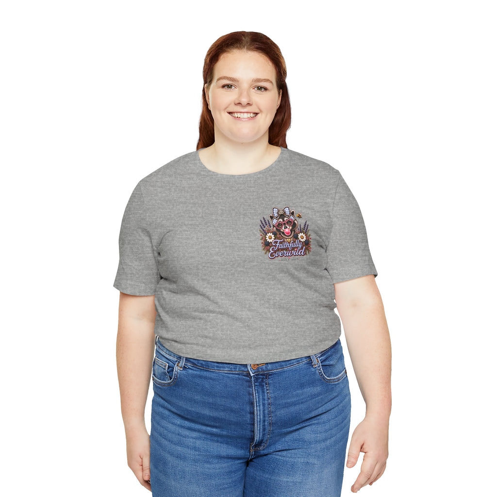 Wonderfully Made Raccoon Tee • Stand Out for His Glory | Psalm 139:14
