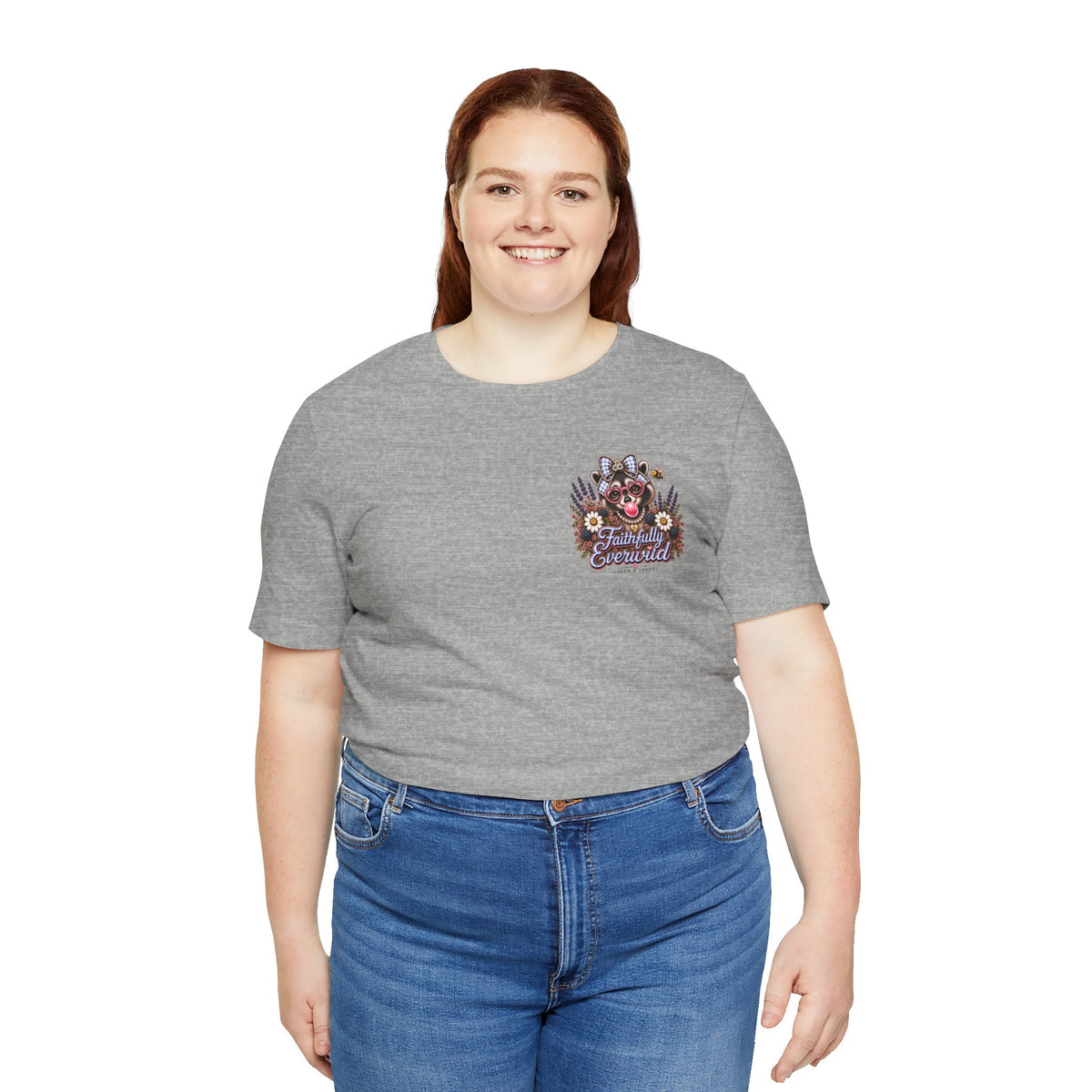 Wonderfully Made Raccoon Tee • Stand Out for His Glory | Psalm 139:14