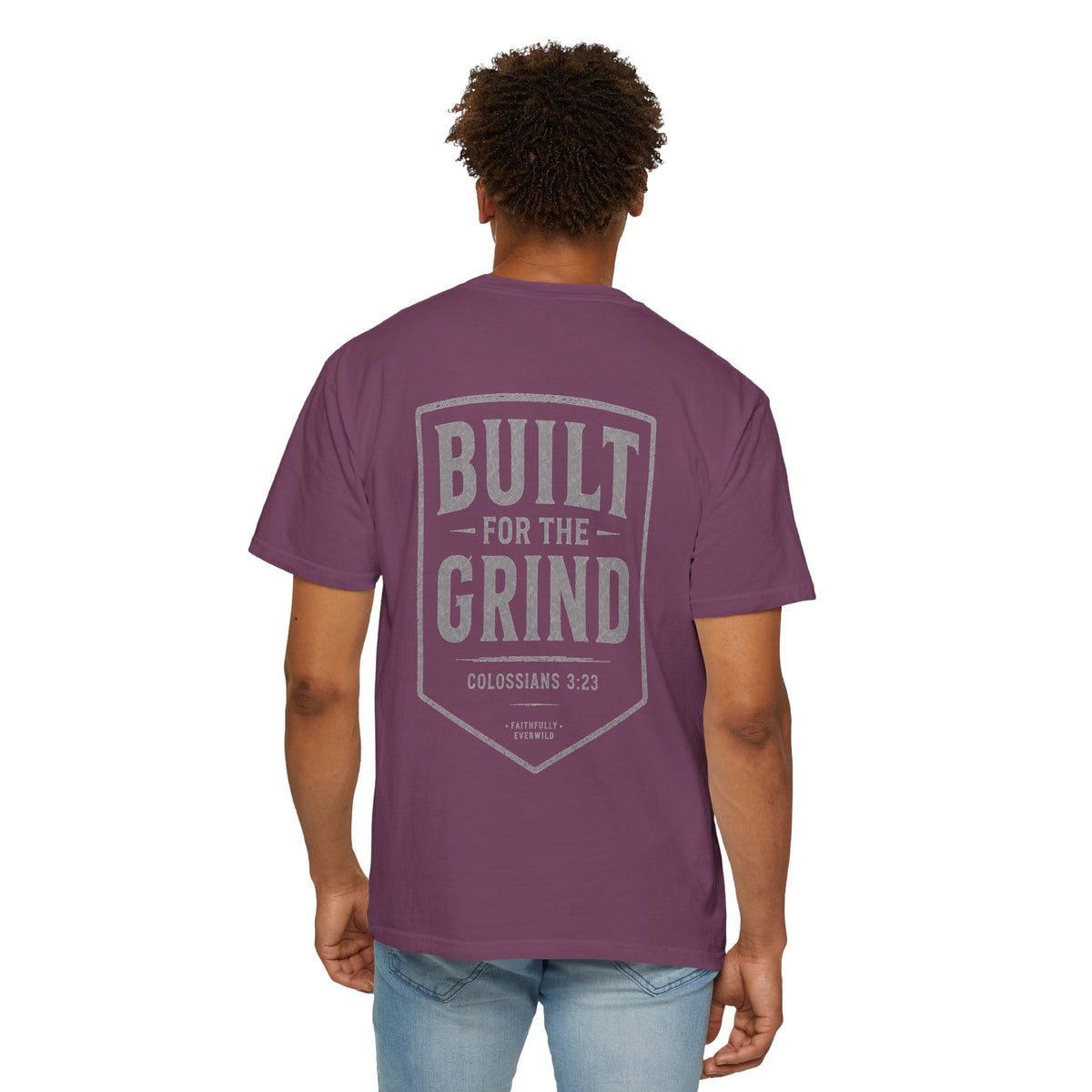 Built for the Grind | Colossians 3:23 Heavyweight Men’s Tee