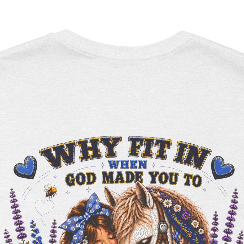 Wonderfully Made • Stand Out for His Glory Horse Tee | Psalm 139:14