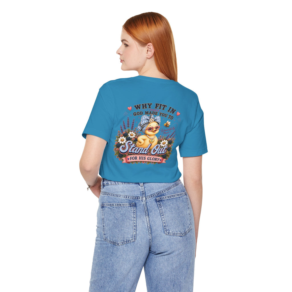 Made to Stand Out Duck Tee | Faith-Inspired Boutique T-Shirt | Faithfully Everwild