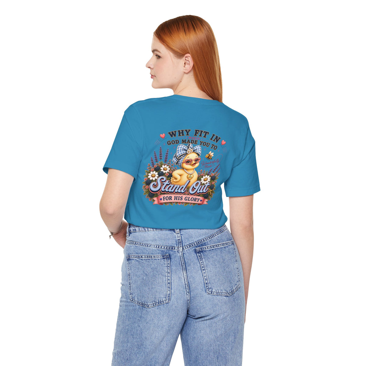 Made to Stand Out Duck Tee | Faith-Inspired Boutique T-Shirt | Faithfully Everwild