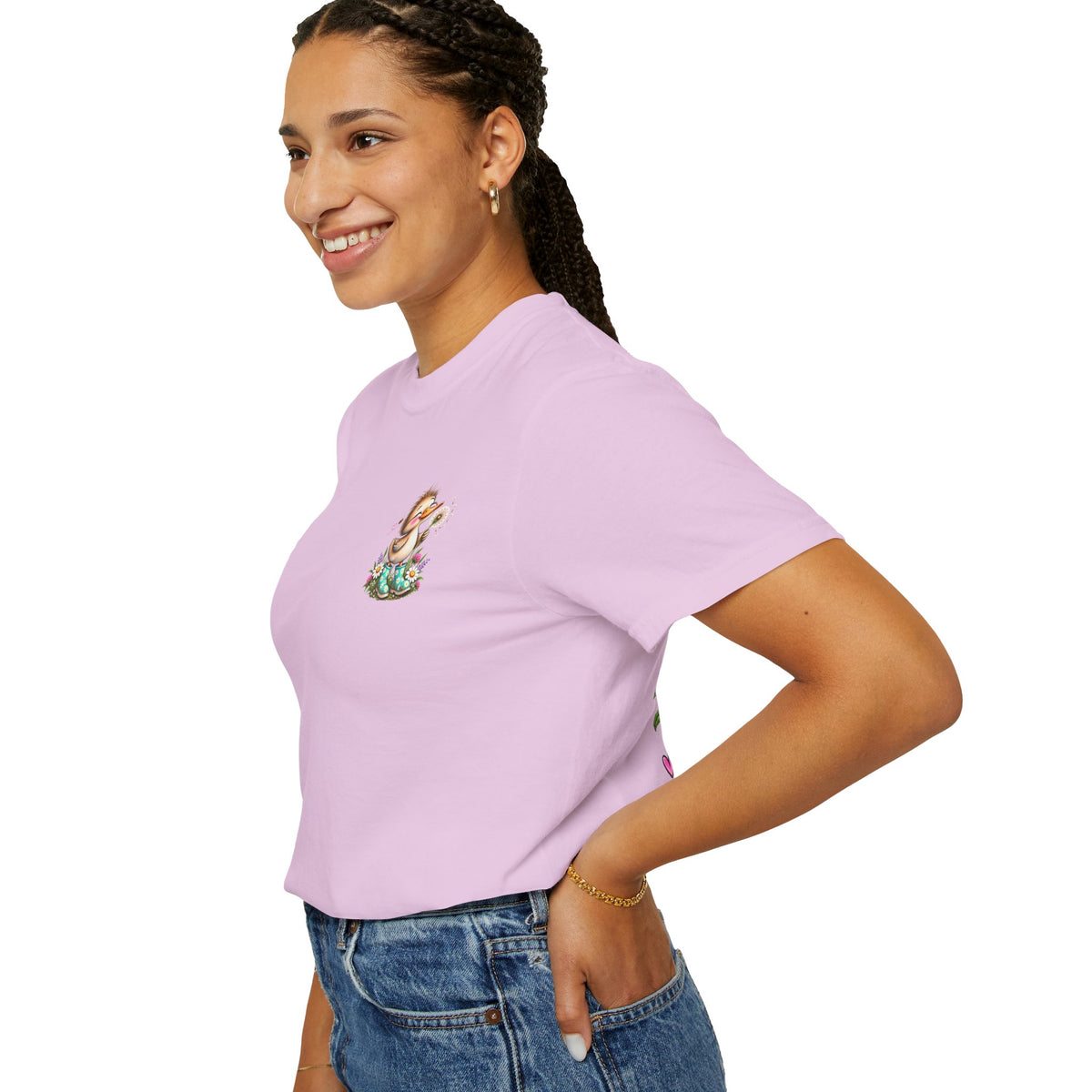 Waddle in His Joy Comfort Colors® Faith Tee | 1 Thessalonians 5:16 KJV