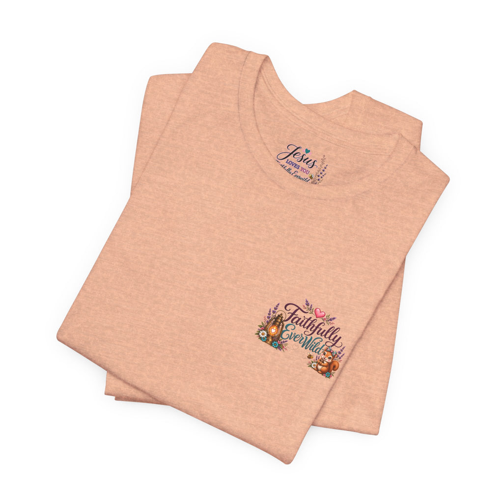 Let Your Light Shine Wildflower Tee | Matthew 5:14