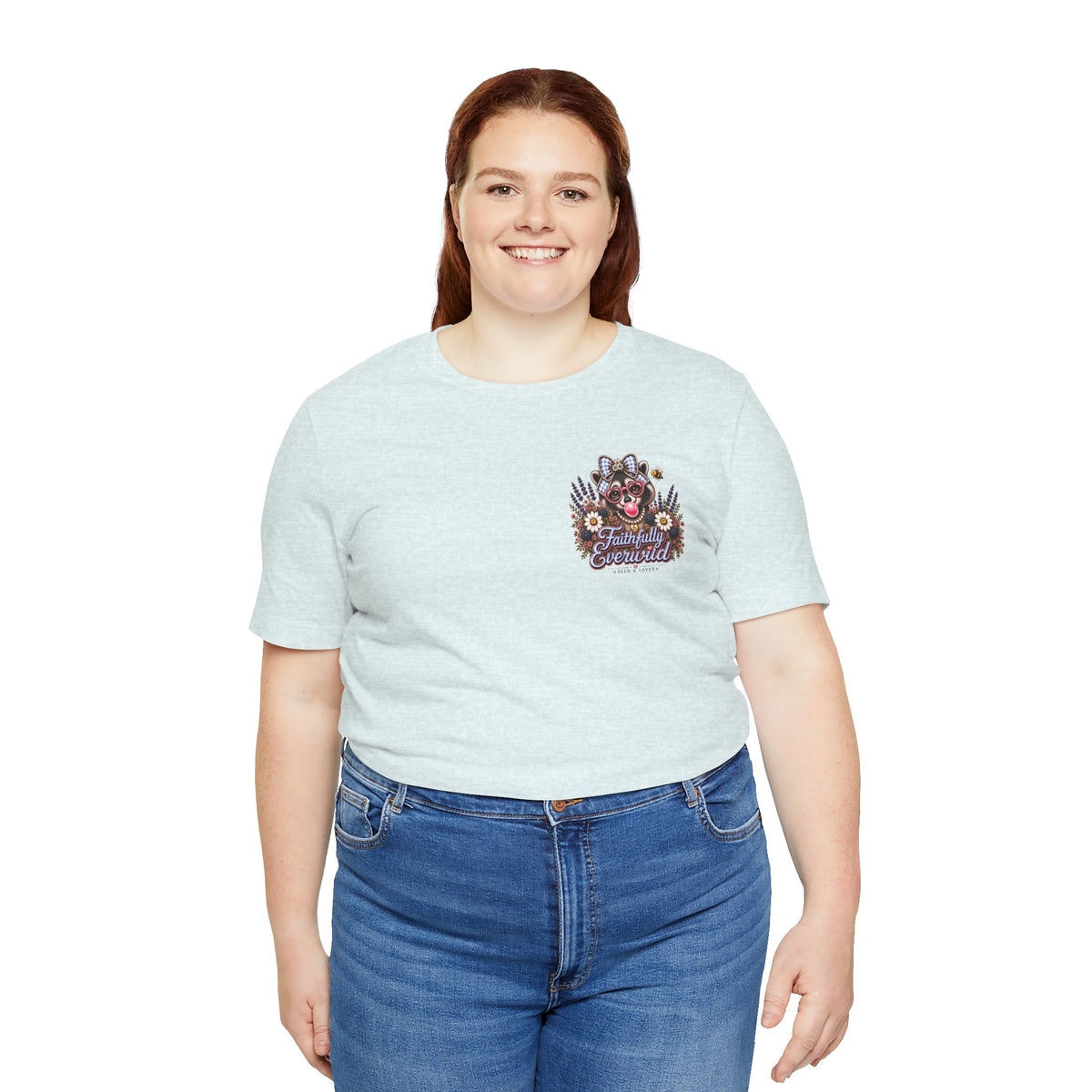Wonderfully Made Raccoon Tee • Stand Out for His Glory | Psalm 139:14