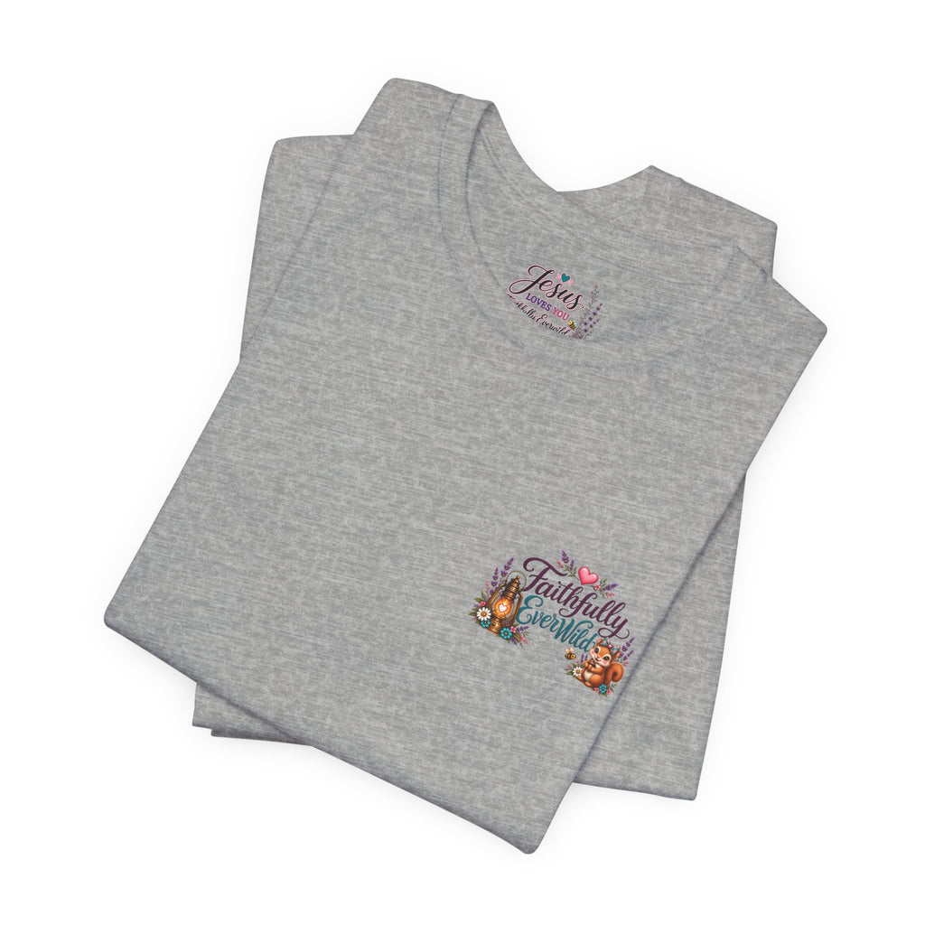 Let Your Light Shine Wildflower Tee | Matthew 5:14