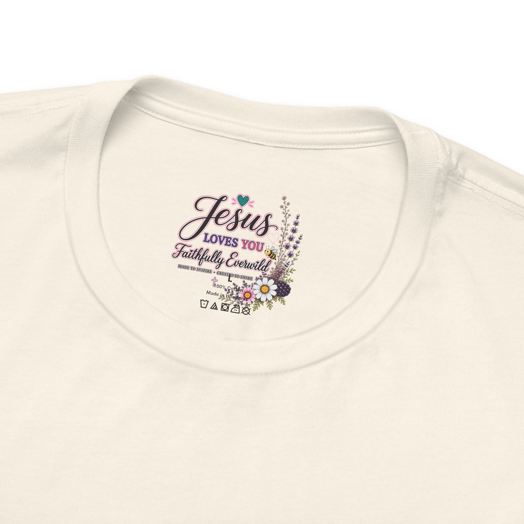 Let Your Light Shine Wildflower Tee | Matthew 5:14