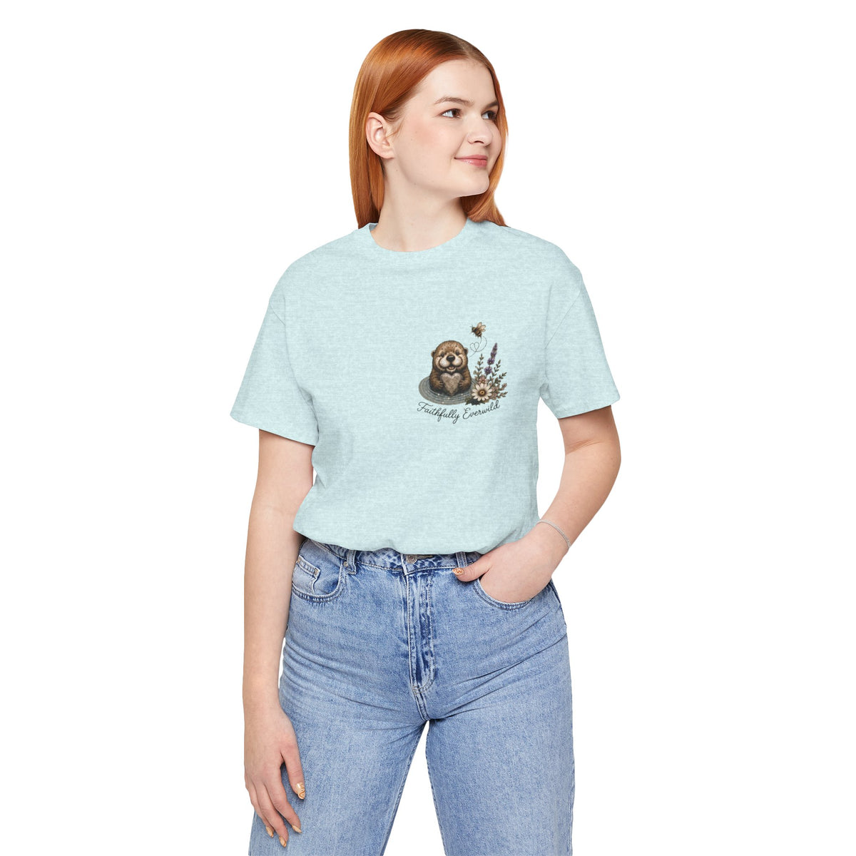 My Favorite Rock Otter Faith Shirt – Psalm 18:2 KJV