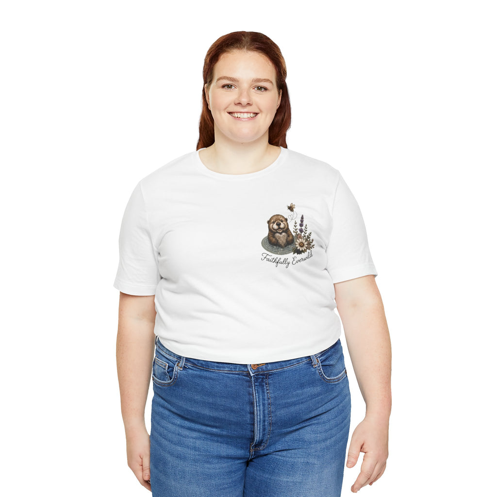 My Favorite Rock Otter Faith Shirt – Psalm 18:2 KJV