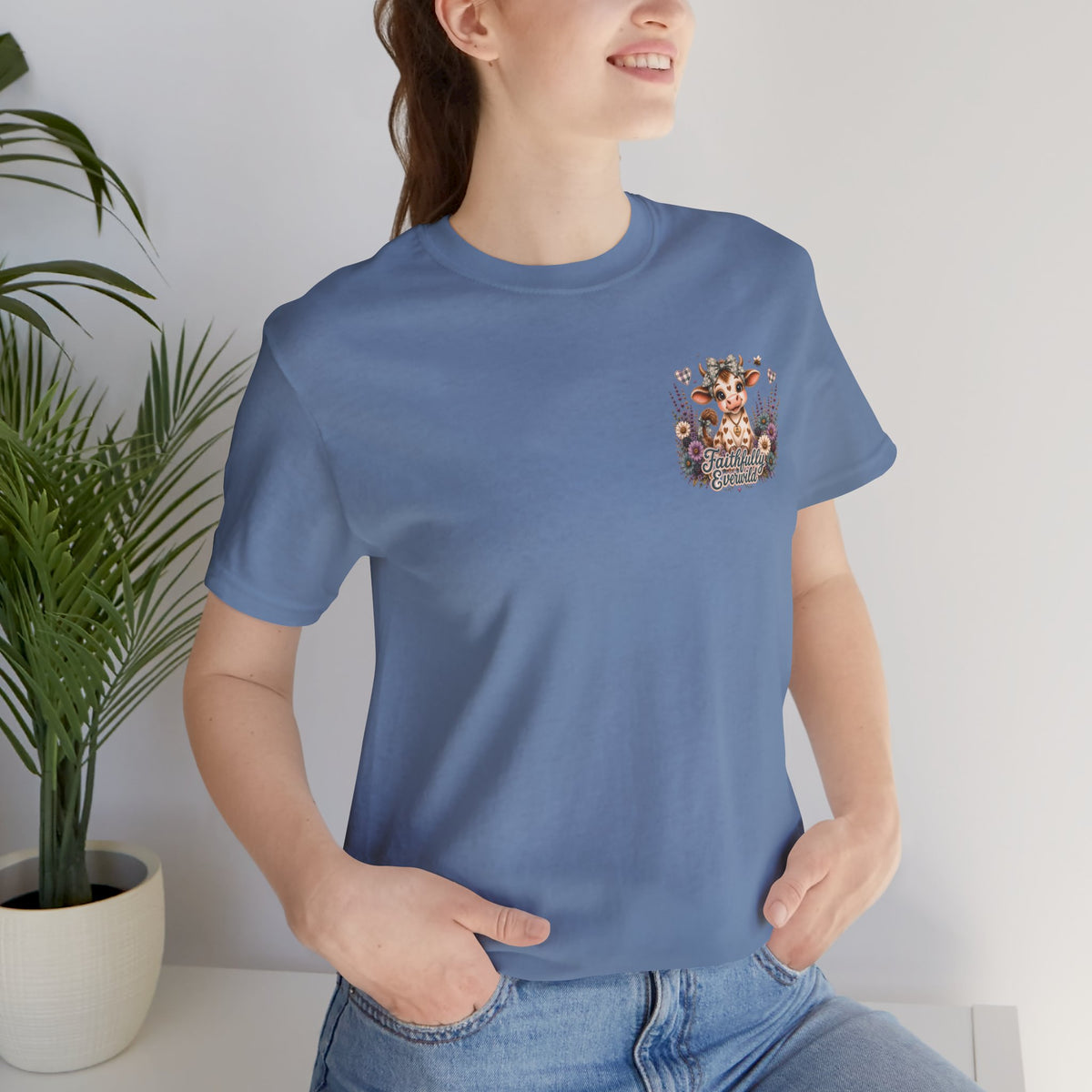 Why Fit In? God Made You to Stand Out Faith Tee